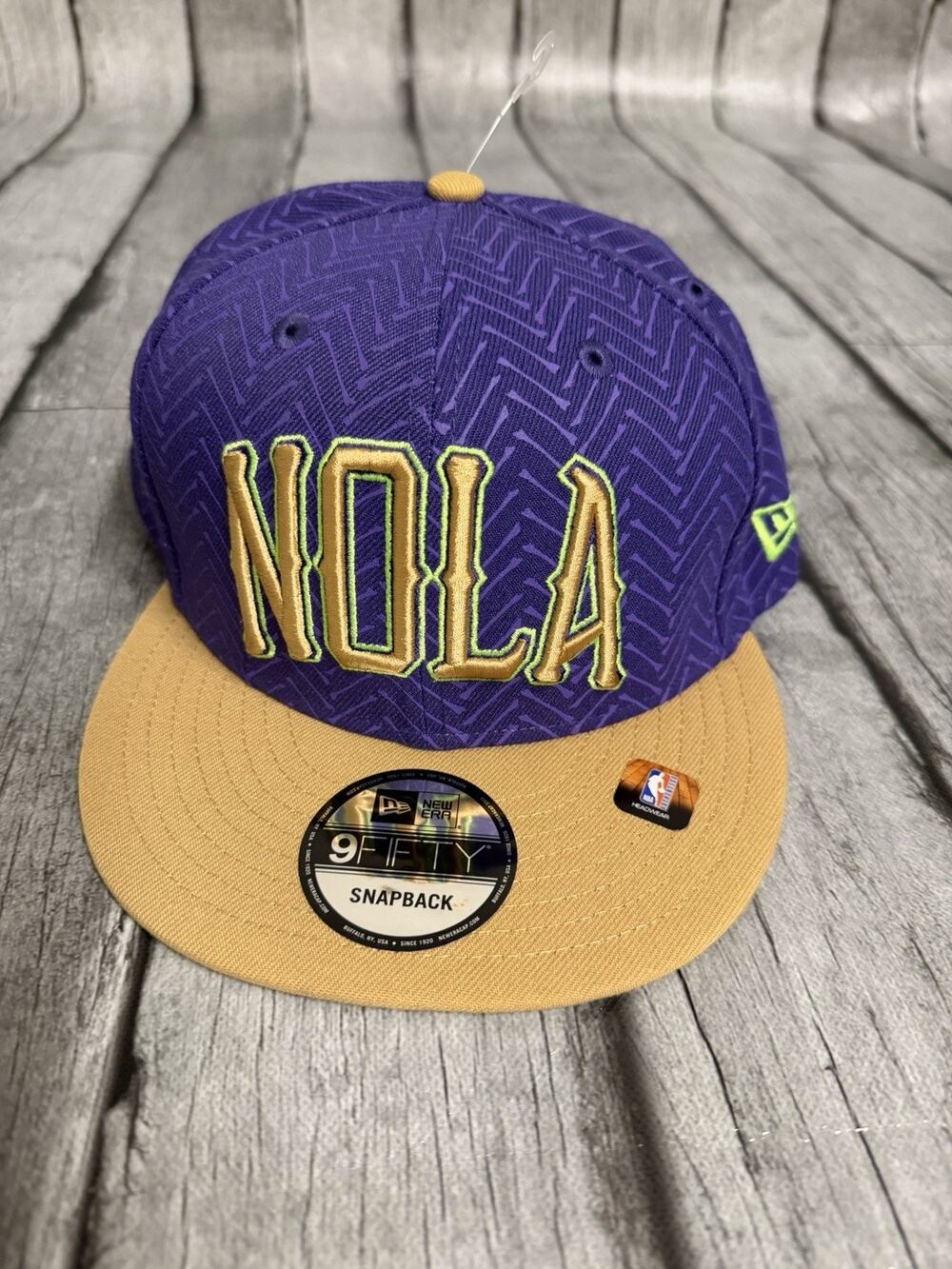 New Orleans Pelicans New Era 2024/25 City Edition 9FIFTY SnapBack Hat Purple
